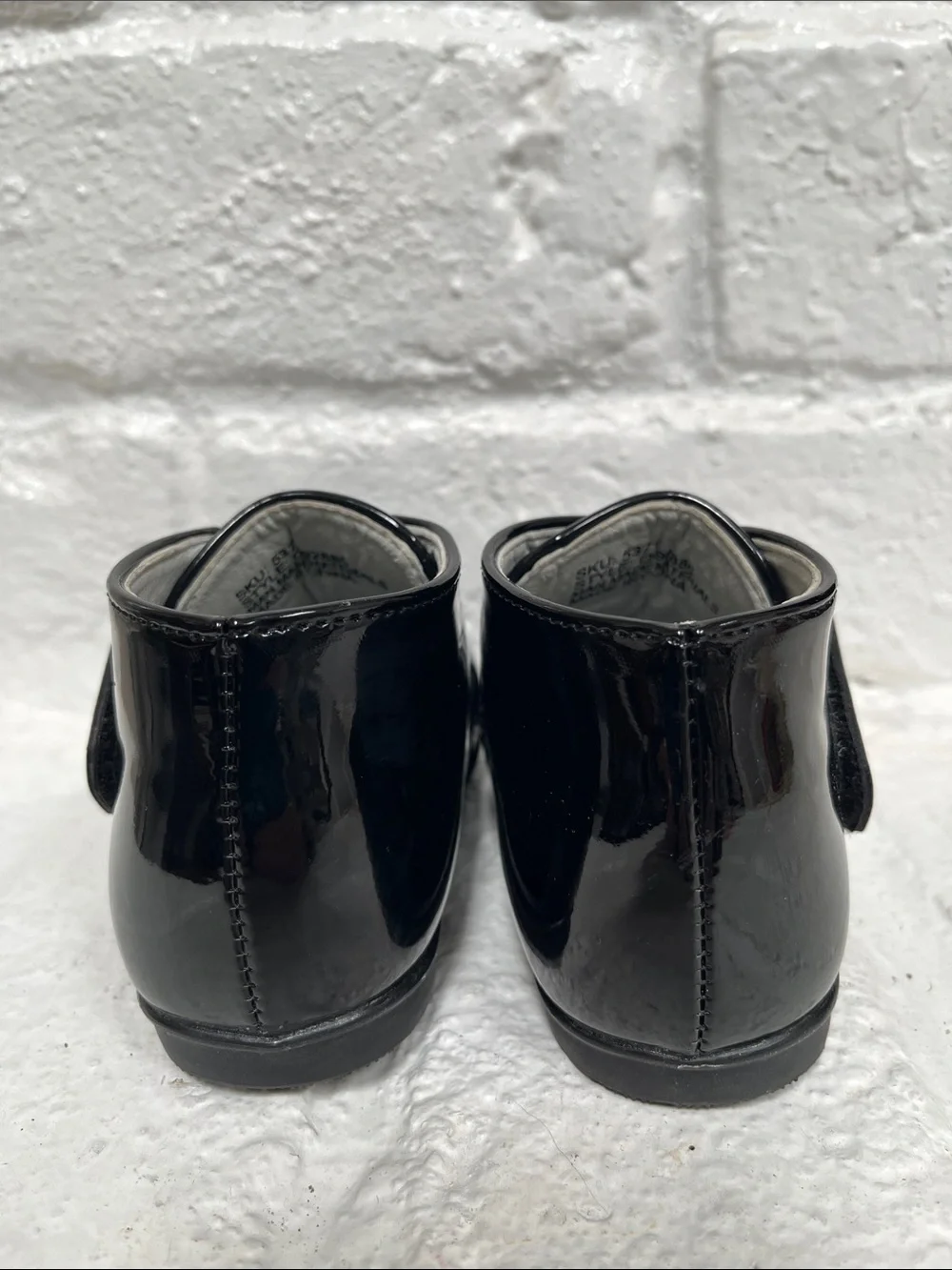 Josmo Black Patent Strap Dress Shoes